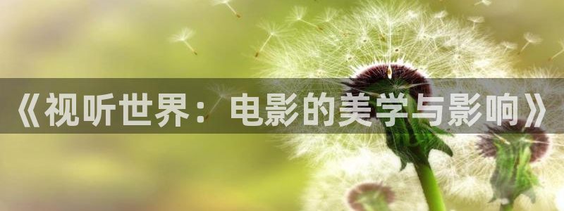 麻豆影片在线：《视听世界：电影的美学与影响》